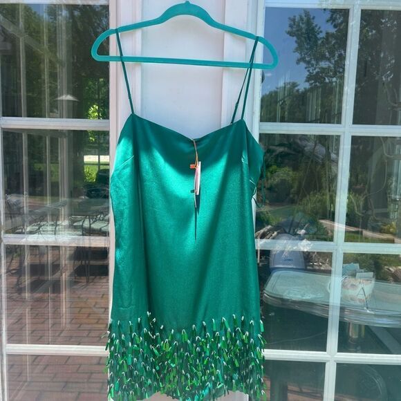 RHODE Rhett Tassel Mini Dress NWT - Picture 9 of 17